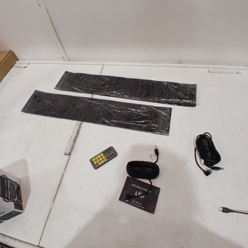 TIMELUX LED MATRIX PANEL, FLEXIBLE LED SCREEN, BLUETOOTH APP CONTROL, BLACK - (MODEL: JTPD-03-001) image 3