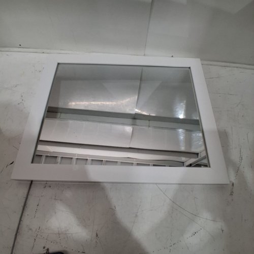 AMAZON BASICS RECTANGULAR WALL MIRROR - 16" X 20" - NICKEL image 2