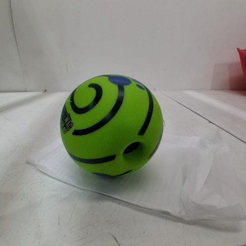 WOBBLE WAG GIGGLE BALL INTERACTIVE DOG TOY - GREEN image 2