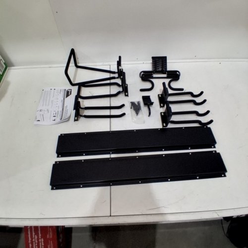 9PC RICHELIEU GARAGE HARDWARE STORAGE KIT - BLACK (MODEL : 1116322) image 3