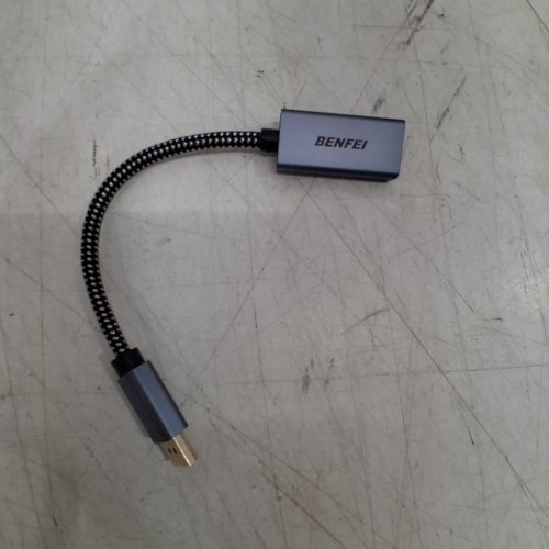 BENFEI USB-C TO HDMI ADAPTER CABLE - 4K - 30HZ - 8" - GREY image 2
