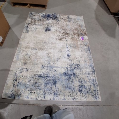 STYLISH MODERN SOFT AREA RUG - 5FT X 85" - MUILTI-COLOR image 2