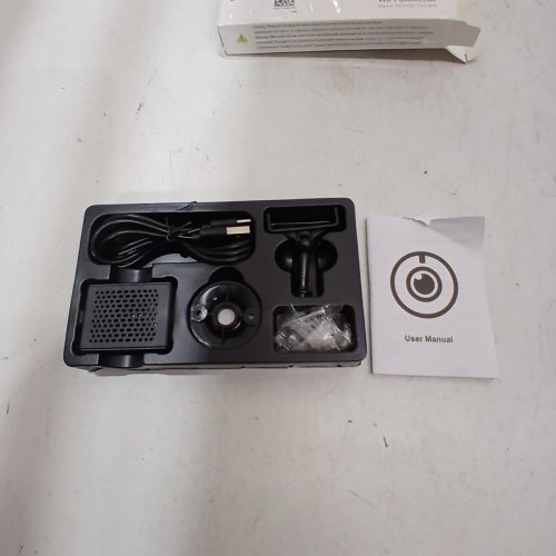 HIDDEN SPY CAMERA, WIFI & NIGHT VISION - 4K ULTRA HD - BLACK image 3