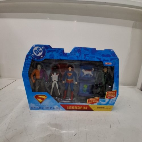 6PC DC COMICS SUPERMAN HEROS VS. VILLIANS SHOWDOWN LUTHORCORP LAB - 6"/3" (MODEL: 6073759) image 2