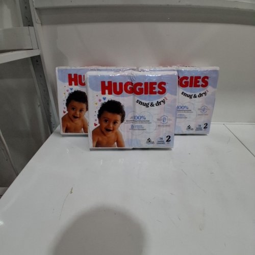 234PK MICKEY MOUSE HUGGIES SNUG AND DRY BABY DIAPERS - SIZE 2 (12-18LBS) image 2