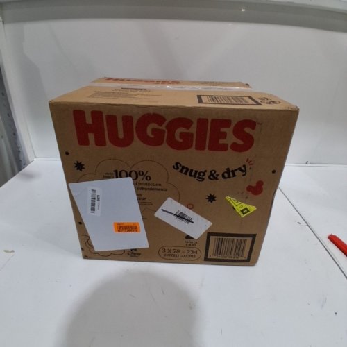 234PK MICKEY MOUSE HUGGIES SNUG AND DRY BABY DIAPERS - SIZE 2 (12-18LBS) image 3