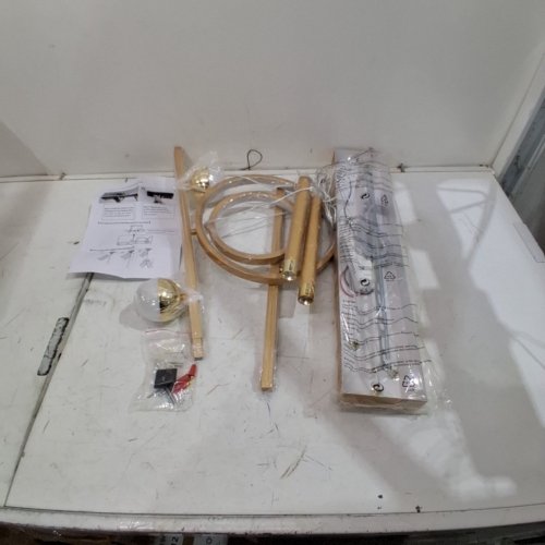 ORANOOR MODERN CHANDELIERS WITH REMOTE- 47"- 3000LM- GOLD (MODEL: 8855-G) image 2