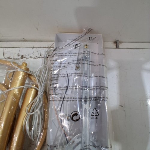 ORANOOR MODERN CHANDELIERS WITH REMOTE- 47"- 3000LM- GOLD (MODEL: 8855-G) image 4