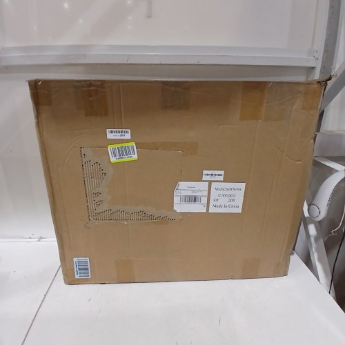 BLEKOO PORTABLE WOODEN BABY PLAYPEN WITH GATE FOLDABLE 10-SIDED ACTIVITY CENTER - 56" X 83" X 24" - BEIGE image 4