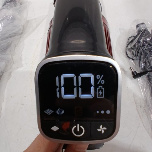 SHARK VERTEX PRO CORDLESS STICK VACUUM WITH IQ DISPLAY, DUOCLEAN POWERFINS & MULTIFLEX - BLACK/RED (MODEL: IZ662H) image 3