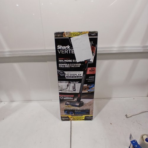 SHARK VERTEX PRO CORDLESS STICK VACUUM WITH IQ DISPLAY, DUOCLEAN POWERFINS & MULTIFLEX - BLACK/RED (MODEL: IZ662H) image 6