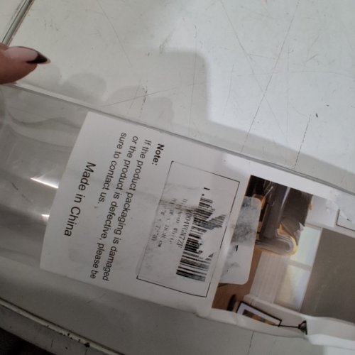 SHADEMOON CORDLESS BLACKOUT WINDOW ROLLER SHADE- 32"W X 72"H - WHITE image 4