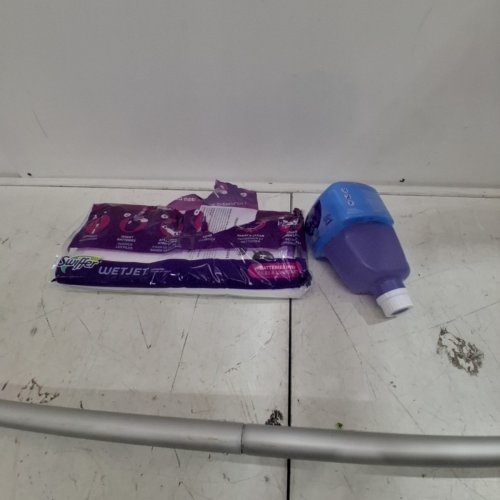 SWIFFER WET JET MOPPING KIT - INCLUDES CLEANING SOLUTION AND 10 PADS - PURPLE image 4