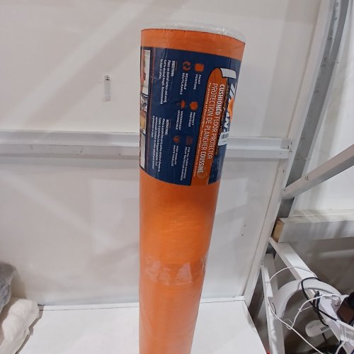 TITAN PRO CUSHIONED FLOOR PROTECTOR - 3.3FT X 65.6FT - ORANGE (MODEL: MZ020) image 2