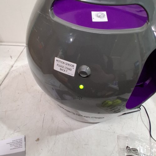 PETSAFE AUTOMATIC BALL LAUNCHER - 9 DISTANCE SETTINGS (8 - 30FT) & 6 ANGLE SETTINGS - GREY/PURPLE (MODEL:PTY00-14665) image 2