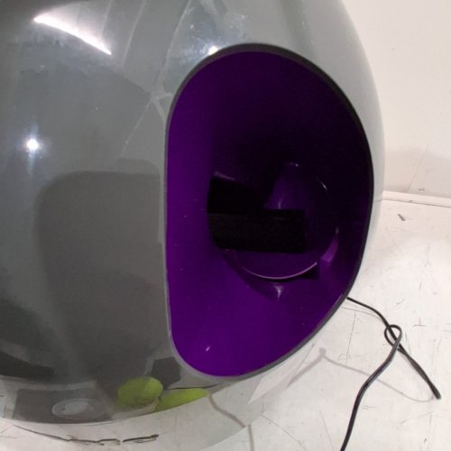 PETSAFE AUTOMATIC BALL LAUNCHER - 9 DISTANCE SETTINGS (8 - 30FT) & 6 ANGLE SETTINGS - GREY/PURPLE (MODEL:PTY00-14665) image 4
