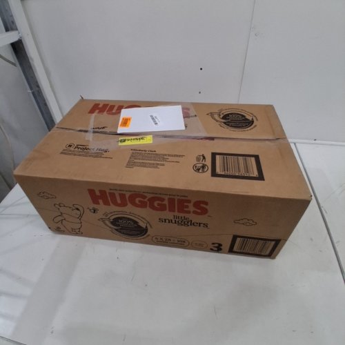 168PK HUGGIES LITTLE SNUGGLERS DISPOSABLE DIAPERS - SIZE 3 - WINNIE THE POOH image 2