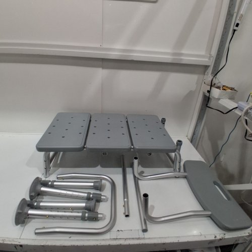 MEDLINE GUARDIAN BARIATRIC KNOCKDOWN TRANSFER BENCH - 500LBS MAX - (MODEL: G3-200KBX1) image 2