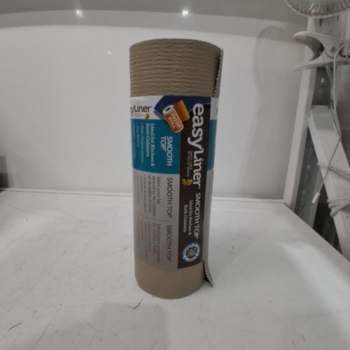 EASYLINER SMOOTH TOP JUMBO SHELF LINER - 12" X 30FT - TAUPE image 2