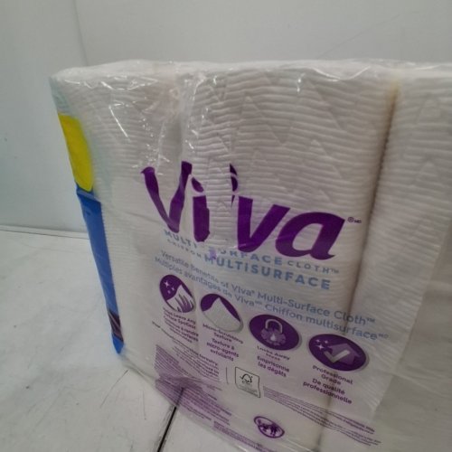6PK VIVA MULTI-SURFACE CLOTH PAPER TOWELS, 6 SUPER ROLLS = 10 SINGLE ROLLS, 81 PAPER TOWELS PER ROLL image 3