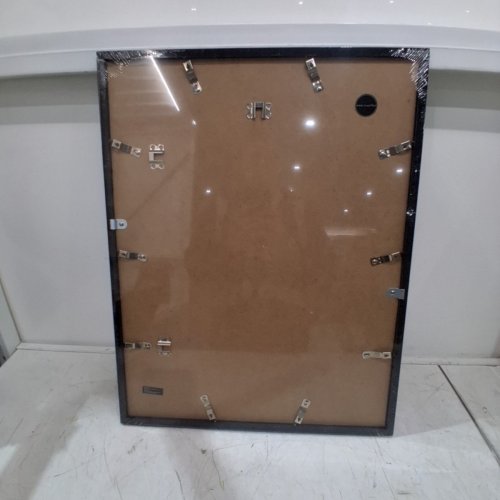 AMERICANFLAT PICTURE FRAME WITH POLISHED PLEXIGLASS - 17'' X 22'' - BLACK image 3