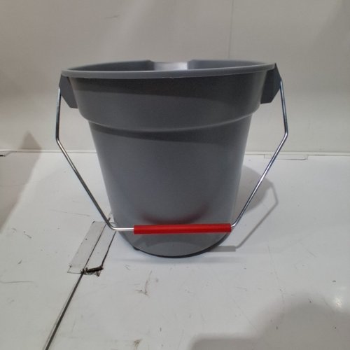 RUBBERMAID COMMERCIAL BRUTE HIGH-DENSITY ROUND BUCKET - 9.46L - GREY (MODEL: FG296300GRAY) image 3
