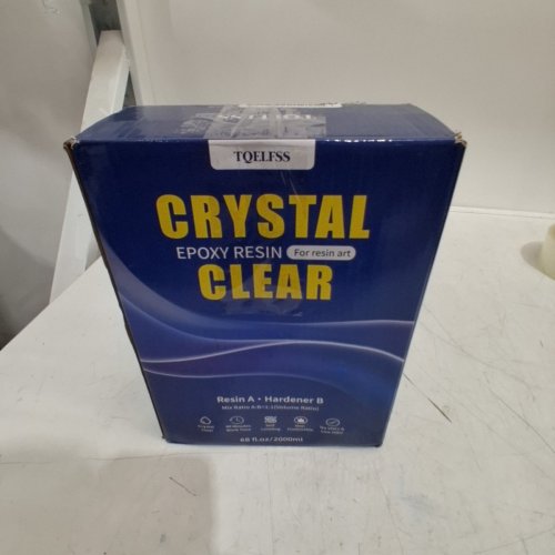 2PC TOELFSS CRYSTAL CLEAR EPOXY RESIN FOR RESIN ART - 34 OZ EACH image 5
