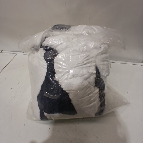 ELECTRIC HEATED BLANKET - 72" X 84" - 120V, 135W - NAVY AND WHITE (MODEL: YZH-7284B) image 5