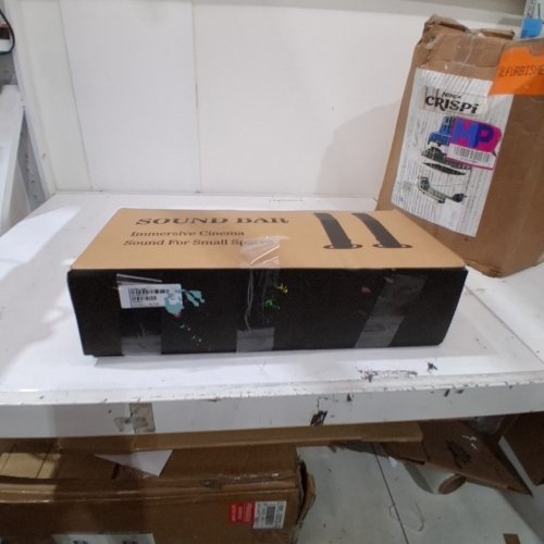 DUAL CHANNEL TV SOUNDBARS WITH REMOTE, BLUETOOTH, AND VERTICAL STANDS - 100W - BLACK (MODEL: SD01) image 5