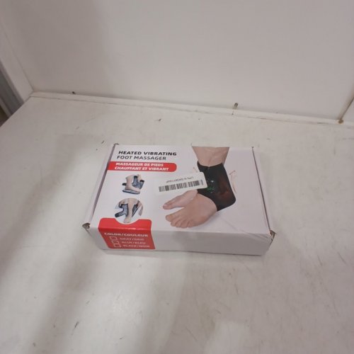 BAISEMAIN HEATED VIBRATING FOOT MASSAGER BRACE - BLACK - (MODEL: 10240102) image 3