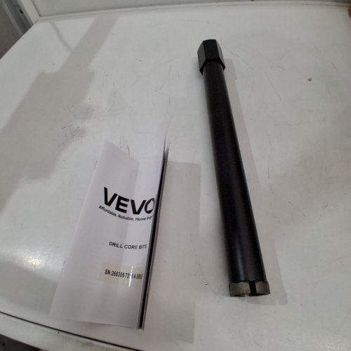 VEVOR WET DIAMOND CORE DRILL BIT - 1/12" DIAMETER - 38MM - 14" DRILLING DEPTH - BLACK image 2