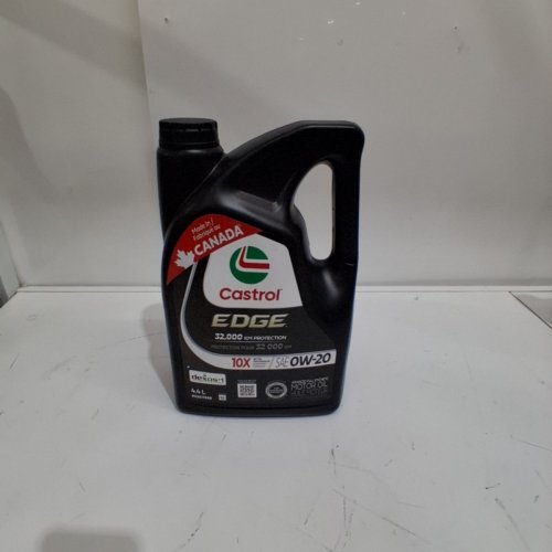 CASTROL EDGE ADVANCED FULL SYNTHETIC MOTOR OIL, SAE OW-20 (4.4 L) - DEXOS 1 image 2