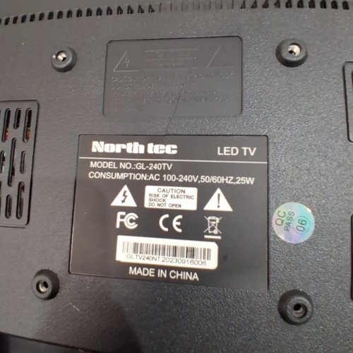NORTHTEC LED TV 24" - BLACK (MODEL: GL-240TV) image 5