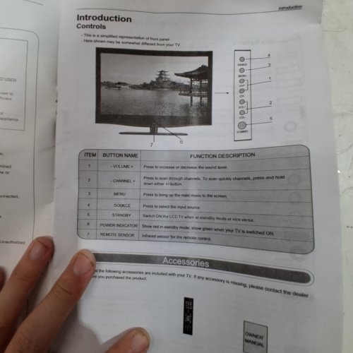 NORTHTEC LED TV 24" - BLACK (MODEL: GL-240TV) image 8