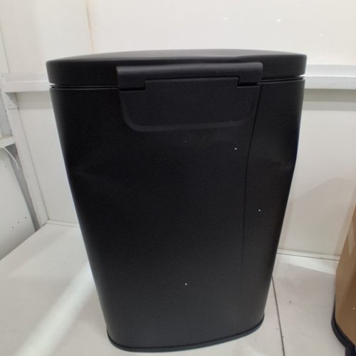 GARVEE METAL TRASH CAN SET 50L & 10L RUSTPROOF STAINLESS STEEL WITH PEDAL - 50L/10L - BLACK (MODEL: PHK_34MXBFSG) image 5