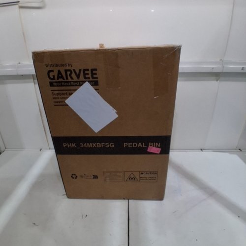 GARVEE METAL TRASH CAN SET 50L & 10L RUSTPROOF STAINLESS STEEL WITH PEDAL - 50L/10L - BLACK (MODEL: PHK_34MXBFSG) image 8