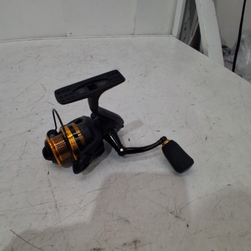 QUANTUM STRATEGY 10 LIGHTWEIGHT ANTI-REVERSE CLUTCH SPIN REEL - 5:2:1 - GOLD/BLACK (MODEL: ZEB-SR10B 3905812) image 4