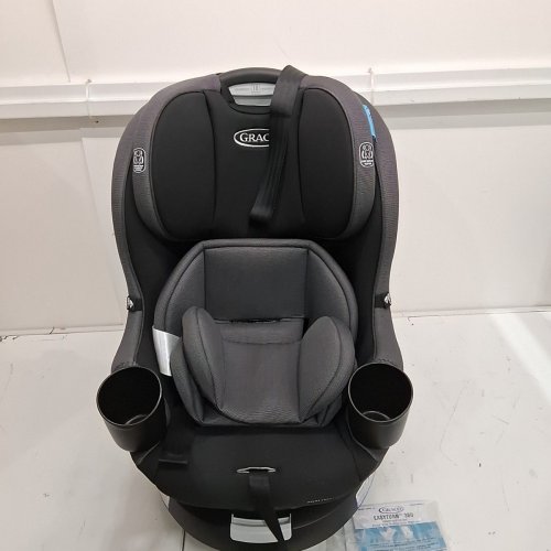 GRACO EASYTURN 360 2-IN-1 CONVERTIBLE CAR SEAT - CYRAN BLACK/GREY (MODEL: 2227897) image 2