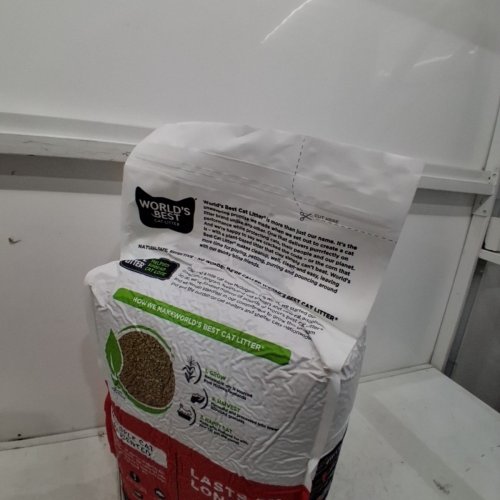 WORLDS BEST CAT LITTER LOW TRACKING & DUST CONTROL MULTIPLE CAT UNSCENTED - 32 LBS image 3