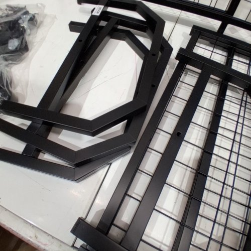 3PK VEVOR WIRE GRID WALL PANELS TOWERS - 1.9FT X 5.4FT - BLACK (MODEL: YD0054/YD0054-3) image 5
