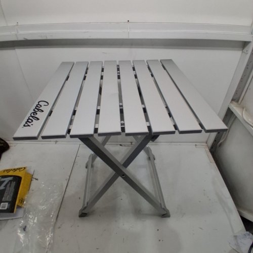 ALUMINUM COLLAPSIBLE CAMPING TABLE - 19.7" - SILVER (MODEL: 2991052) image 2