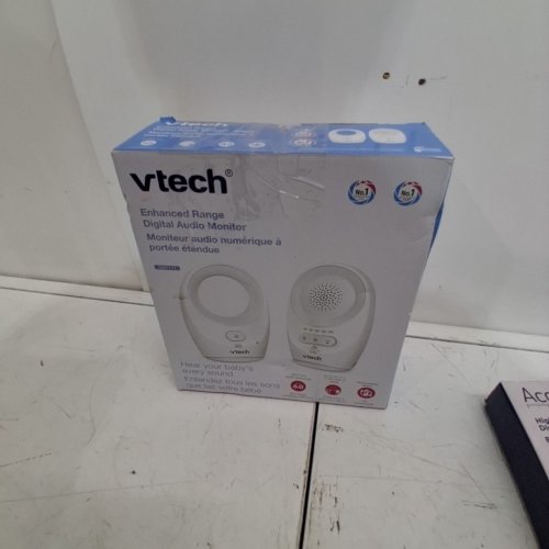 VTECH LONG RANGE AUDIO BABY MONITOR - WHITE (MODEL: DM1111) image 5