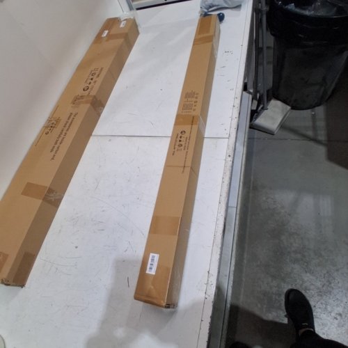 KELIXU BLACKOUT ROLLER BLINDS - 40" X 72" - GREY image 2