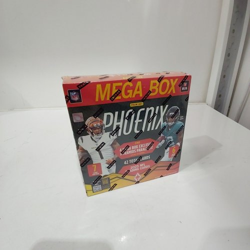 PANINI 2025 NFL PHOENIX TRADING CARD MEGA BOX - 6 PACKS, 42 CARDS image 2
