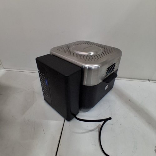 POWERXL AIRMAX AIR FRYER - 8 QT - STAINLESS STEEL/BLACK (MODEL: AF4082-1BP) image 6