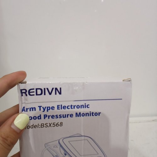 REDIVN ARM TYPE ELECTRONIC BLOOD PRESSURE MONITOR - WHITE/BLACK (MODEL: BSX568) image 3