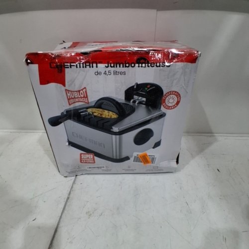 CHEFMAN JUMBO SIZE DEEP FRYER WITH TEMPERATURE CONTROL - 4.3L - STAINLESS STEEL/SILVER (MODEL: RJ07-45-SS-CA) image 8