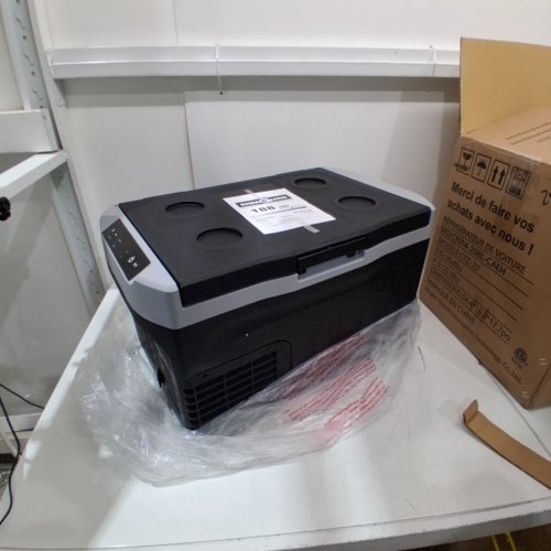 EUHOMY ELECTRIC COOLER PORTABLE FREEZER WITH APP CONTROL - 12V, 22QT(20L) - BLACK (MODEL: CFZ-20) image 3
