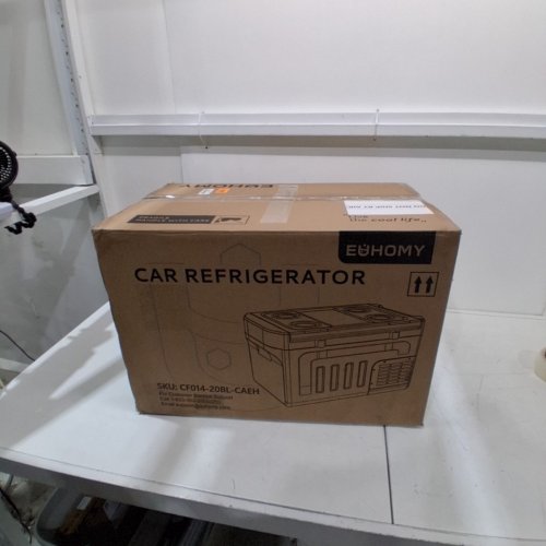 EUHOMY ELECTRIC COOLER PORTABLE FREEZER WITH APP CONTROL - 12V, 22QT(20L) - BLACK (MODEL: CFZ-20) image 5