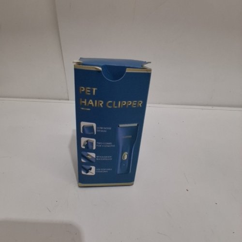 RECHARGEABLE PET HAIR CLIPPER - BLUE image 6